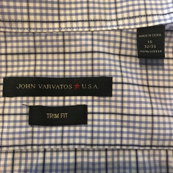 John Varvatos Trim Fit Dress Shirt Good condition - Picture 4 of 4